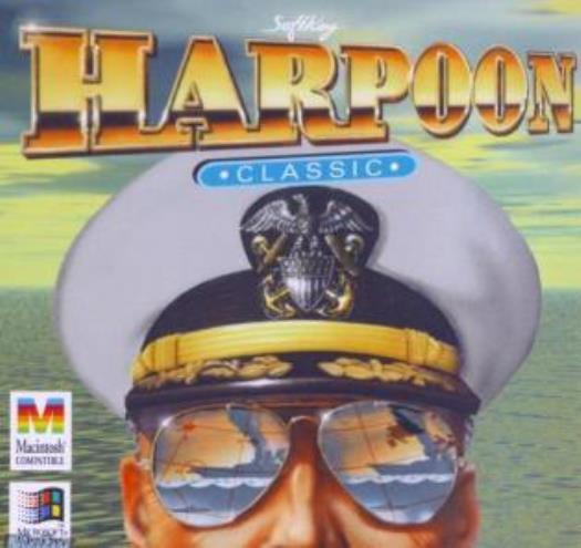 Harpoon Classic PC MAC CD sea naval war Indian Ocean battle ship simulator game