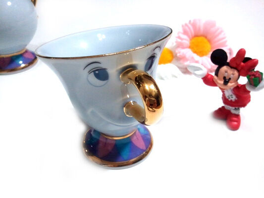 New Beauty and The Beast CHIP Tea Coffee Cup [Tokyo_Disneyland_Limited]