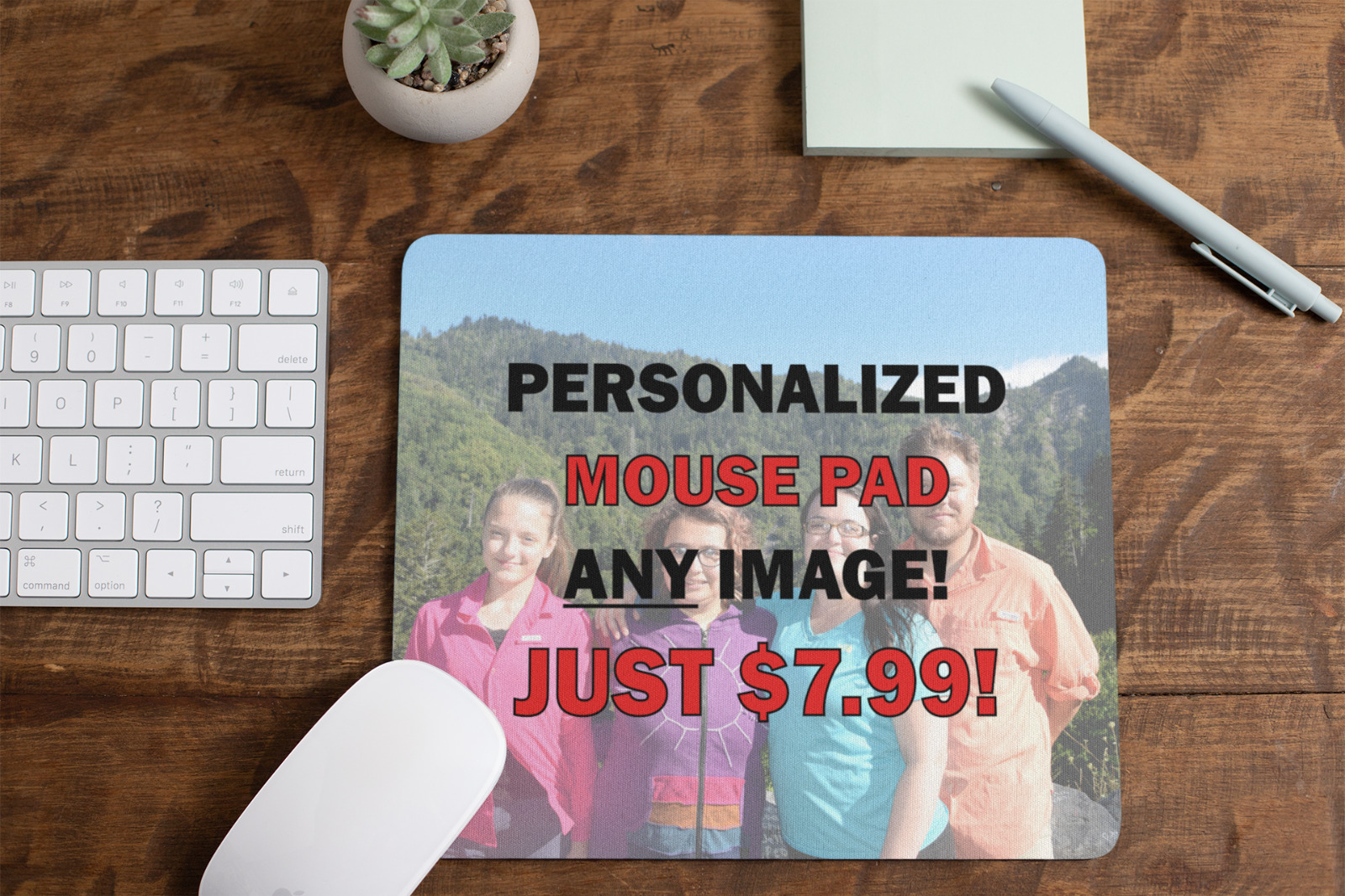 CUSTOM Mouse Pad | Any image, logo, photo, or design | Personalized Mousepad