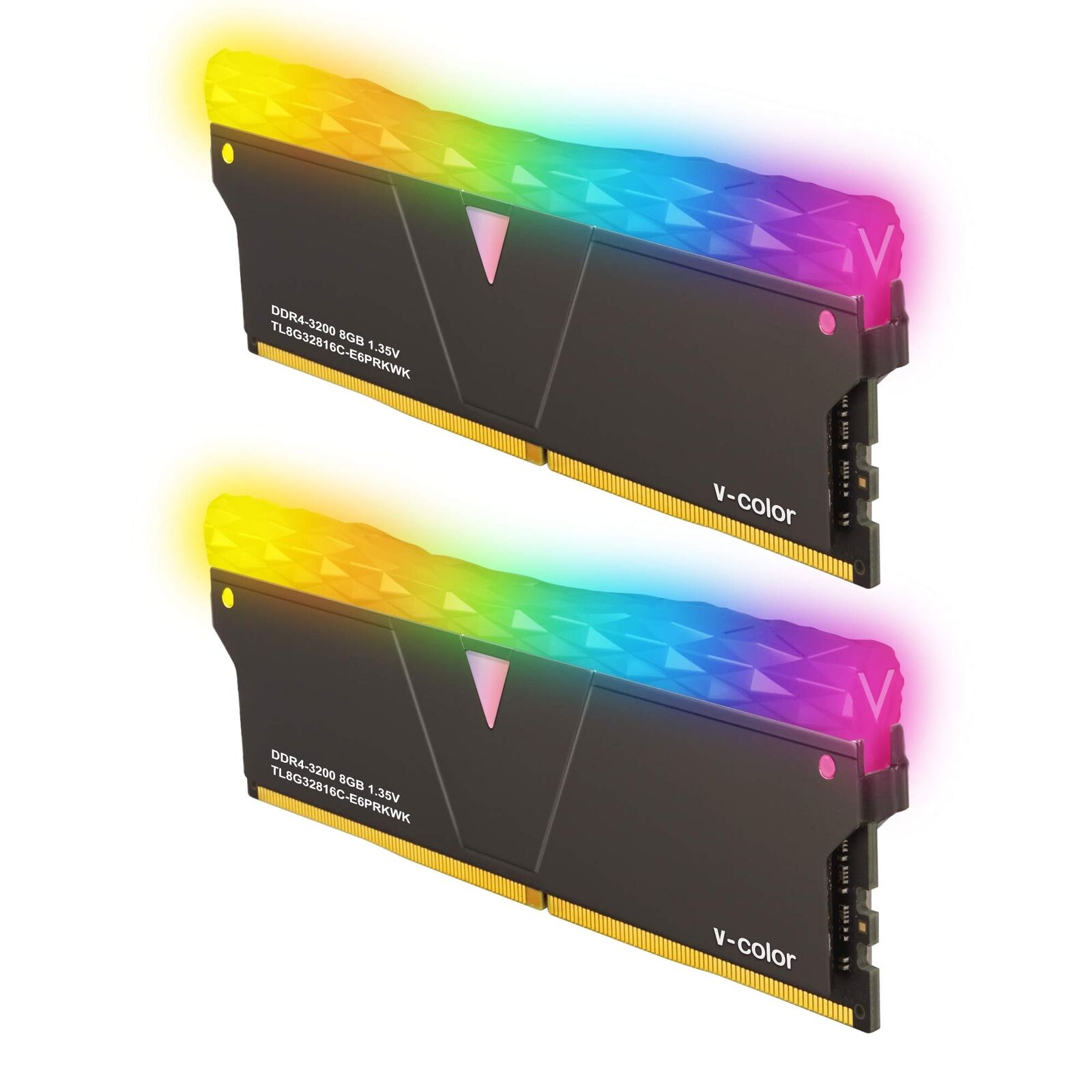 V-COLOR HYNIX IC IC Gaming Memory for Desktop PC PRISM PRO RGB (light emitting t