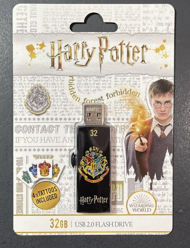 EMTEC 32GB USB 2.0 Flash Drive [ Harry Potter Hogwarts Special Edition 05 ] NEW