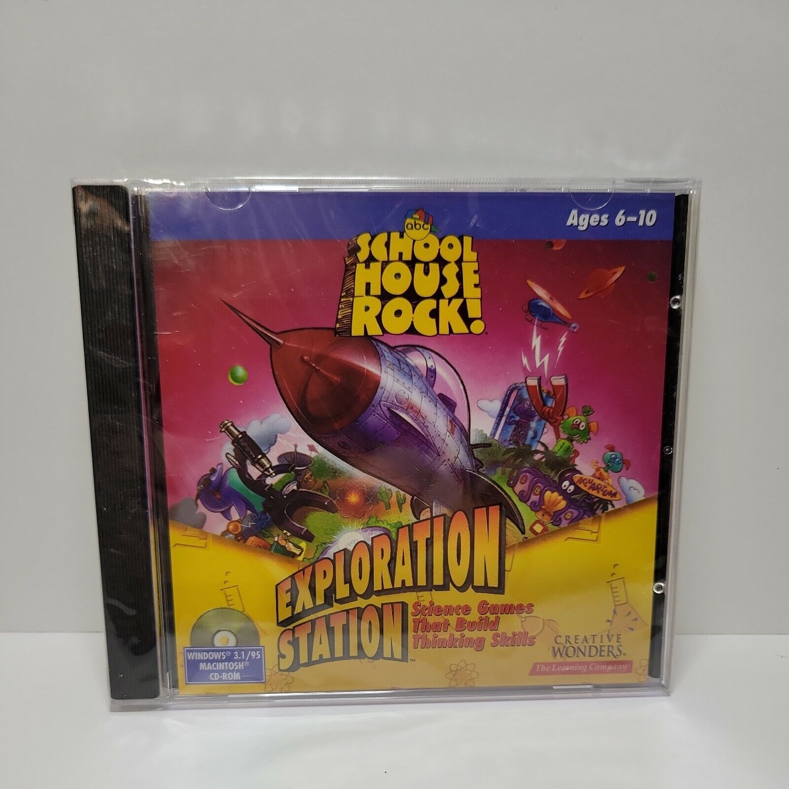 School House Rock: Exploration Station (CD-ROM, 1997) PC Windows Macintosh