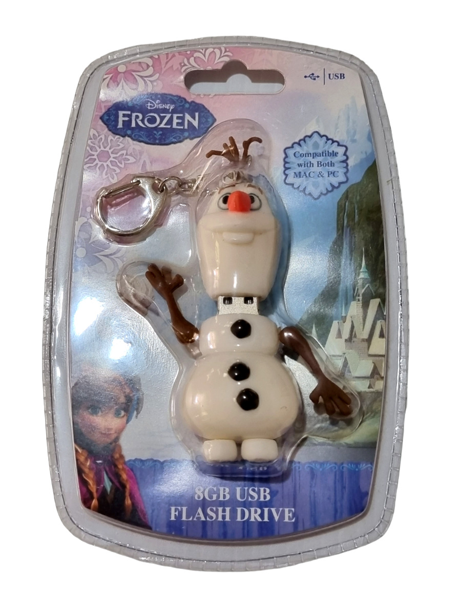 Disney Frozen OLAF Design 8GB USB Flash Drive BRAND NEW For PC & MAC
