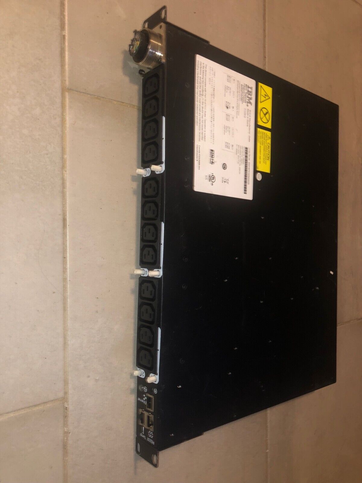 IBM 46M4005 12-Outlet Power Distribution Unit PDU IBM Lenovo Switched PDI C13