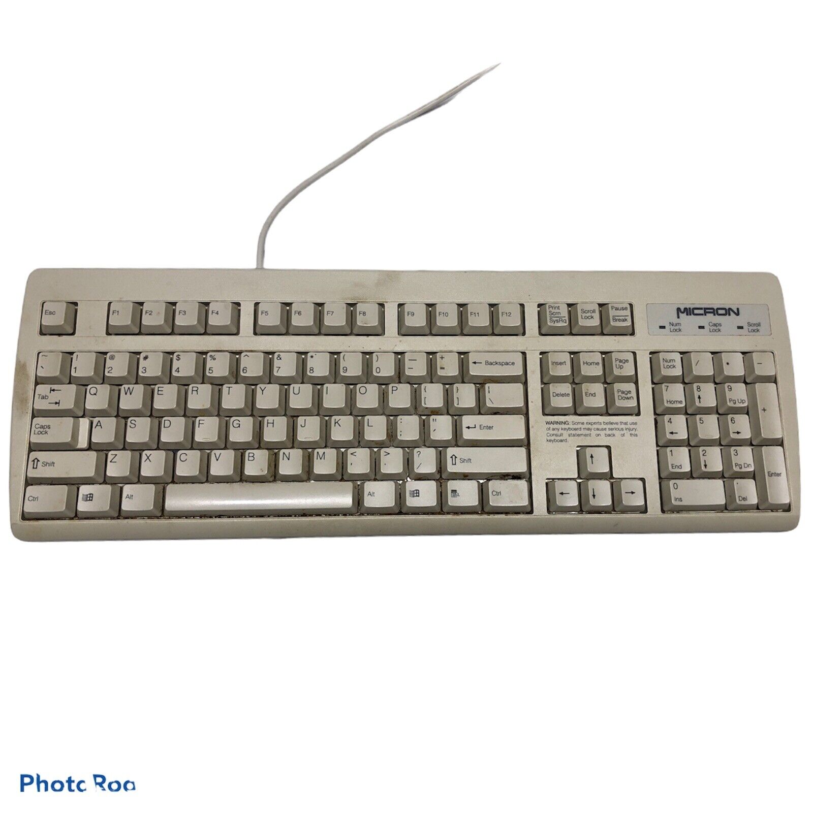 NMB Micron RT2258TW keyboard ps/2