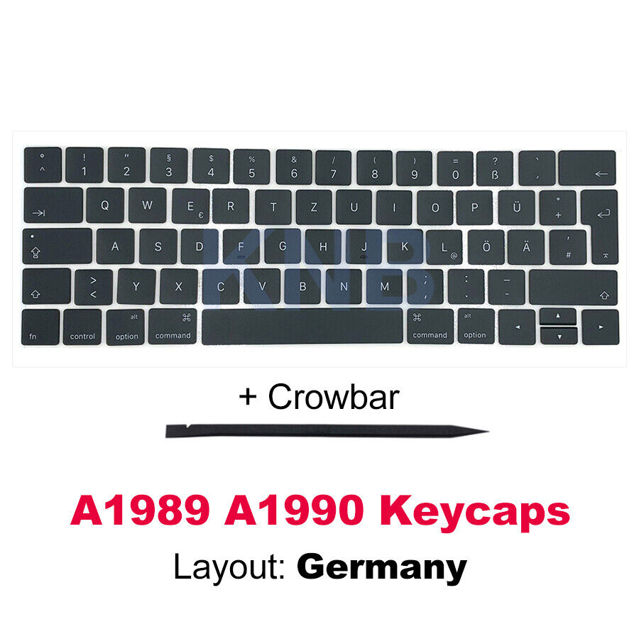 New German Keyboard Key Cap for Macbook Pro 13\