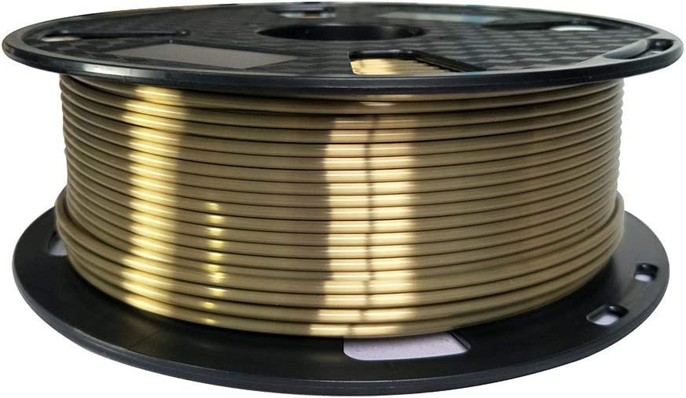 2.85Mm Silk Antique Gold PLA Filament 3Mm 3D Printer Filament 1KG 2.2LBS Printin
