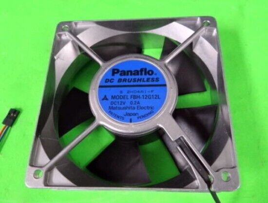 Matsushita Panaflo Model FBH-12G12L DC Brushless Fan, Aluminum Frame, New