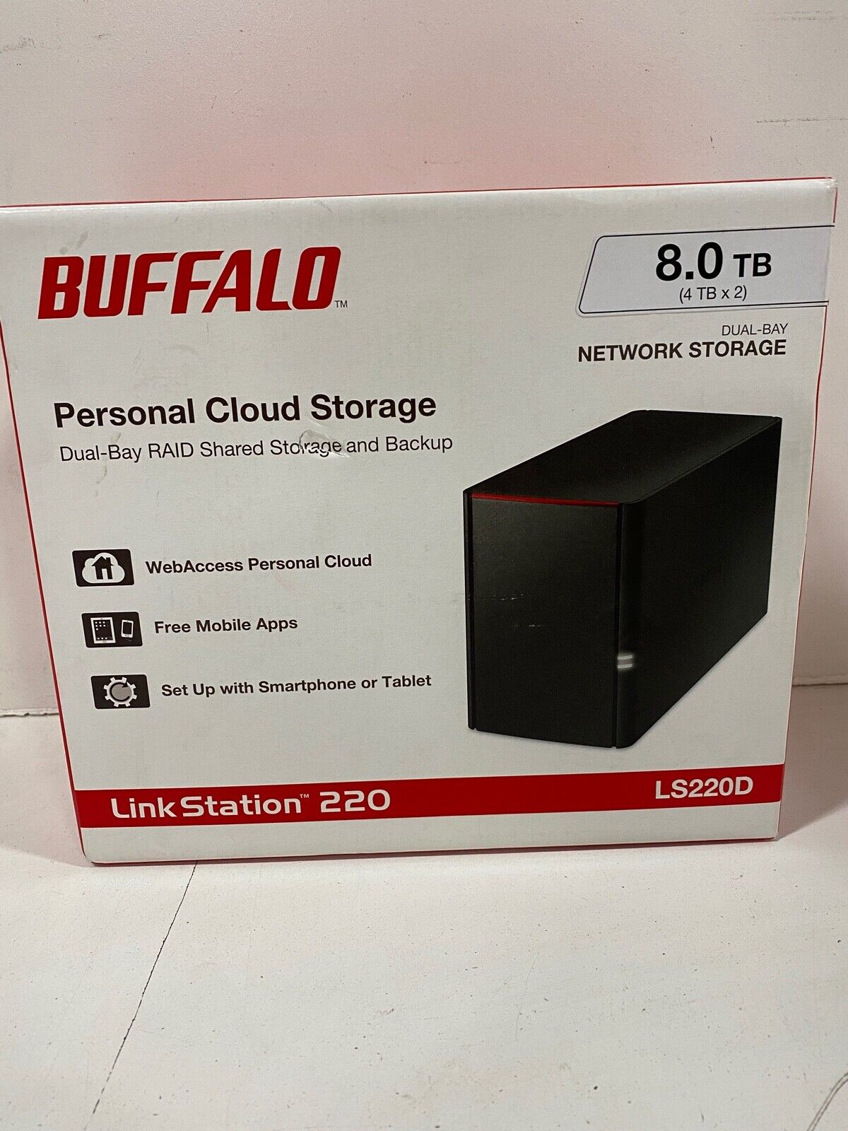 Buffalo Technology LinkStation 220 7.8TB Internal 