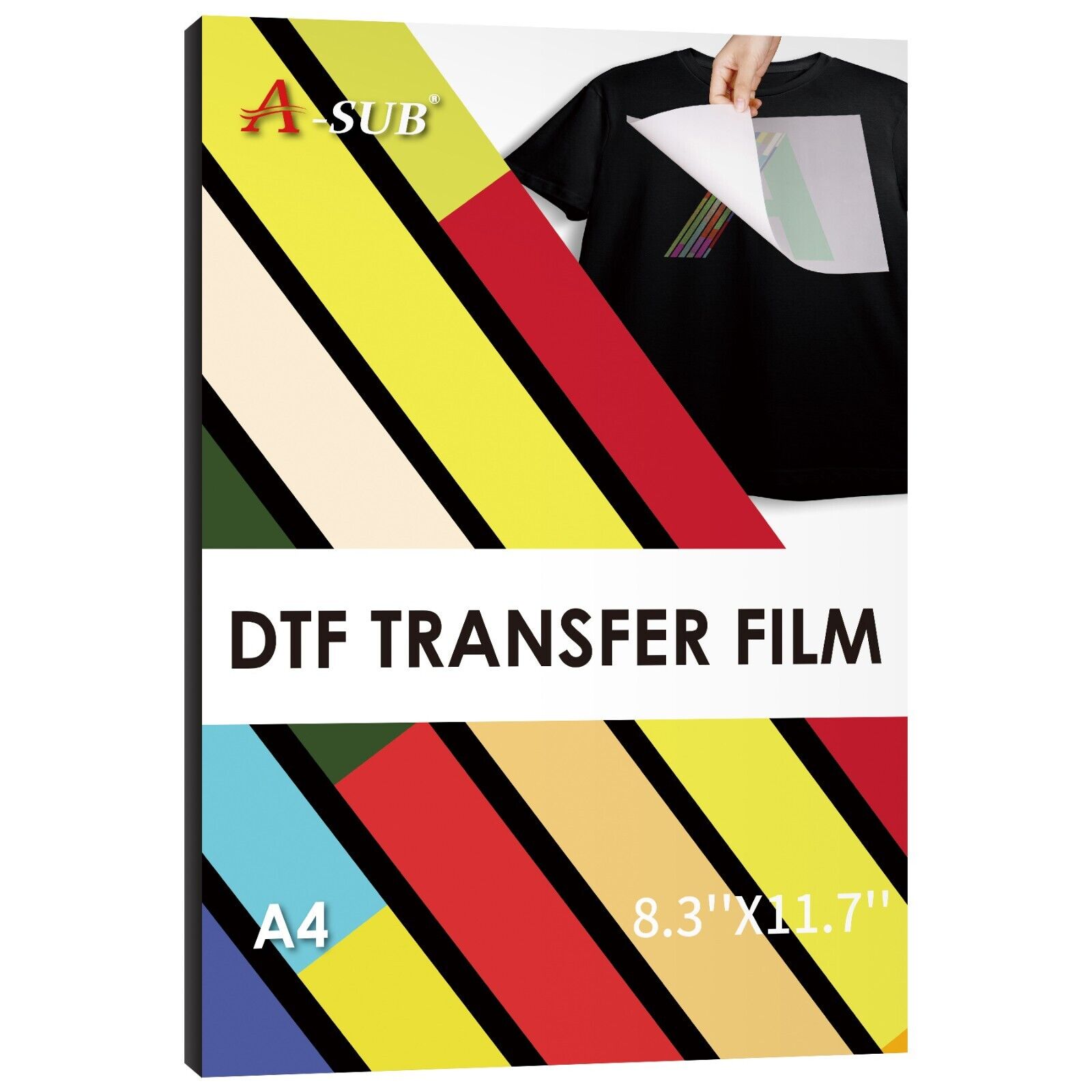 Lot A-SUB DTF Film + A-SUB DTF Powder for DTF Printer Heat Transfer A4 A3 A3+