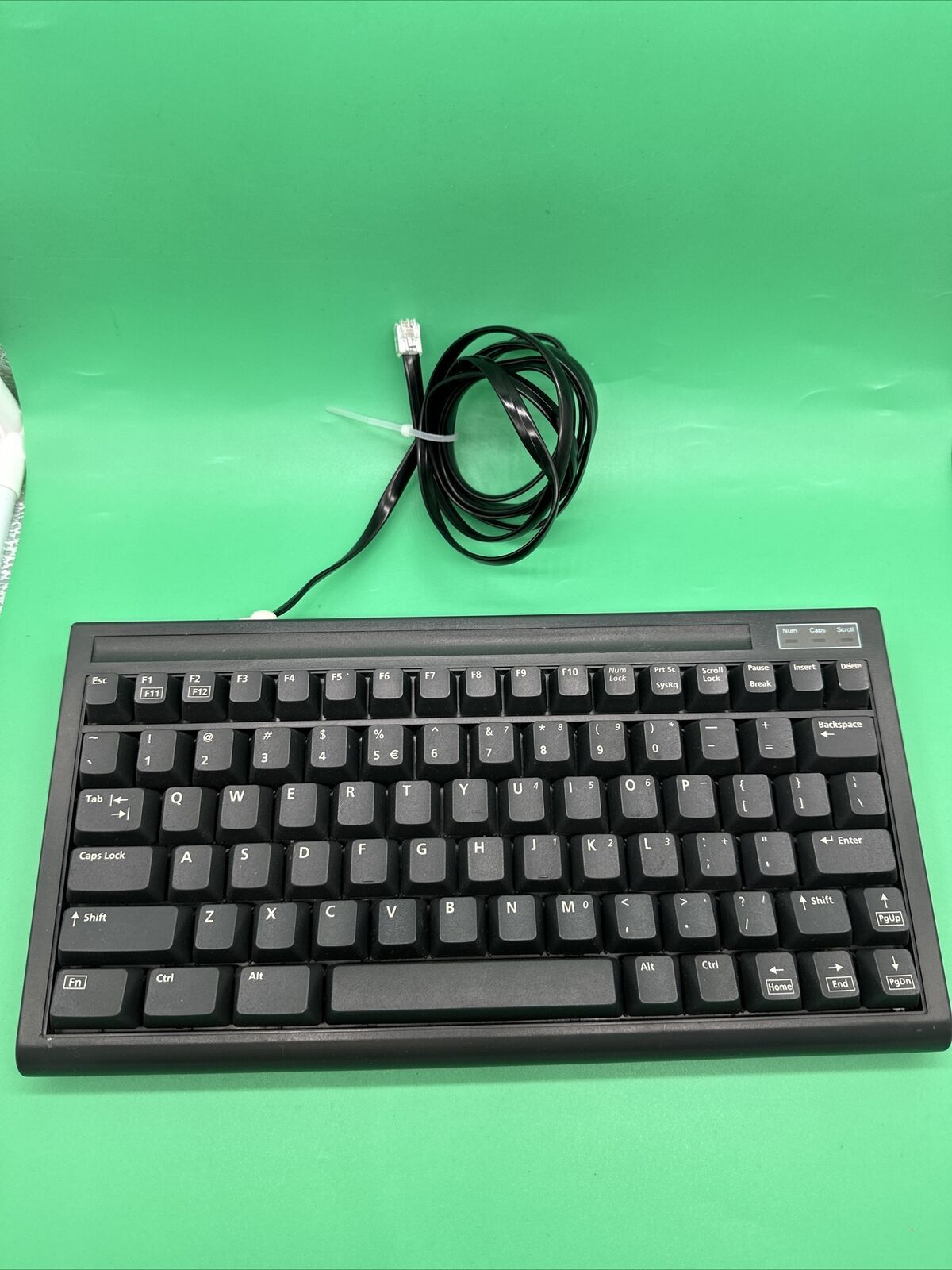 Vintage Mini Compact Keyboard Grey Model 5100C BTC