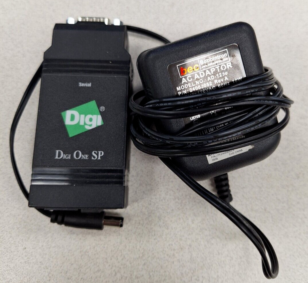 Digi One Worldwide SP 1-Port Compact Serial to Ethernet Server