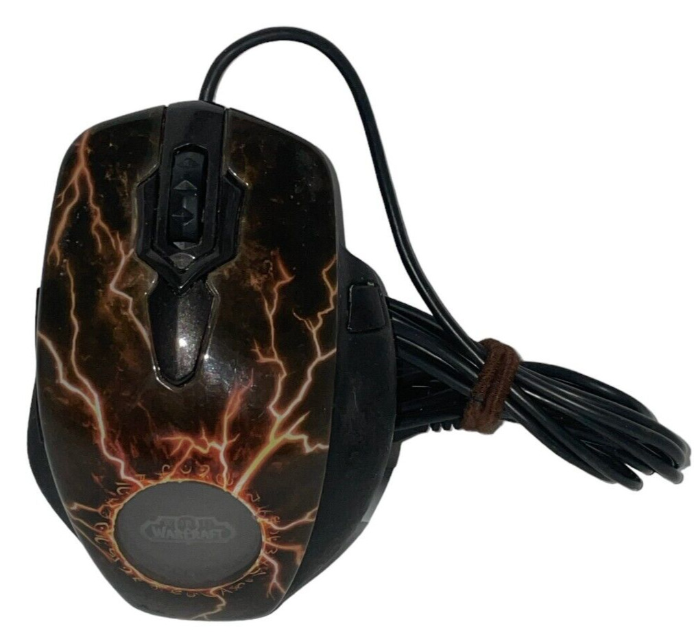 Steelseries World of Warcraft MMO Gaming Mouse Legendary Edition
