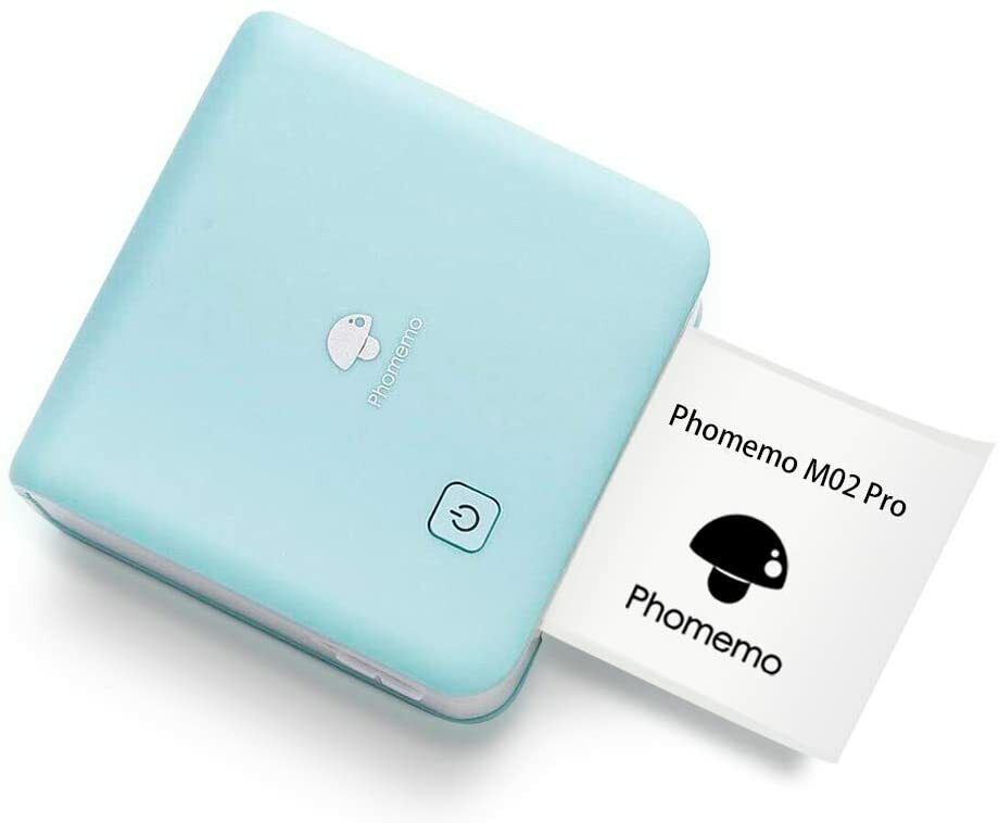 Phomemo M02 Pro 300dpi Portable Photo Printer Handheld Inkless Label Maker Lot