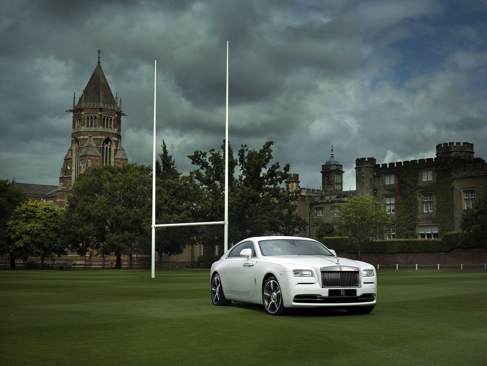 Cars rolls royce wraith history of rugby Gaming Desk Mat