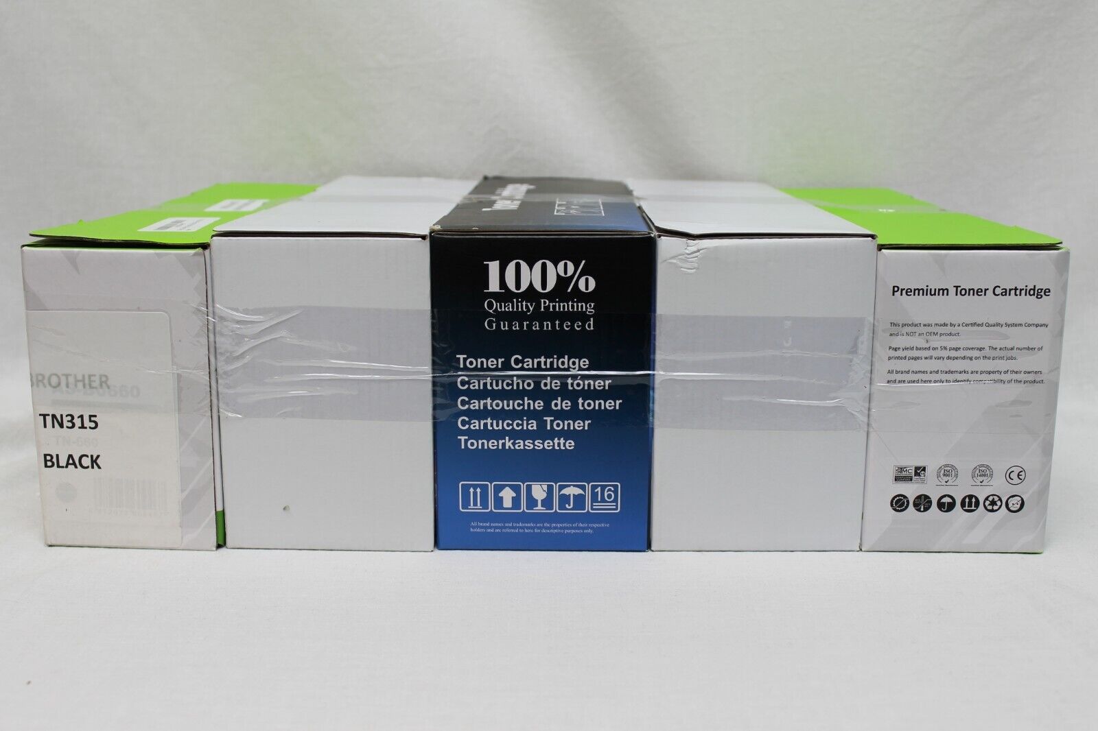 Premium Toner Cartridge Set Of 5 Toners New In Box
