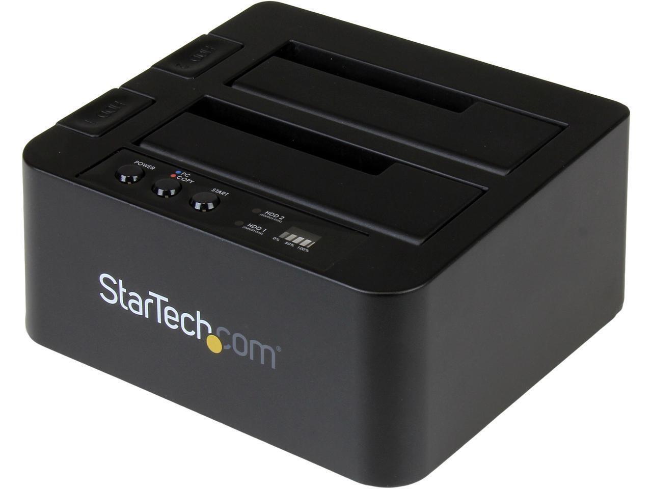 StarTech.com SDOCK2U313R USB 3.1 (10Gbps) Standalone Duplicator Dock for 2.5\