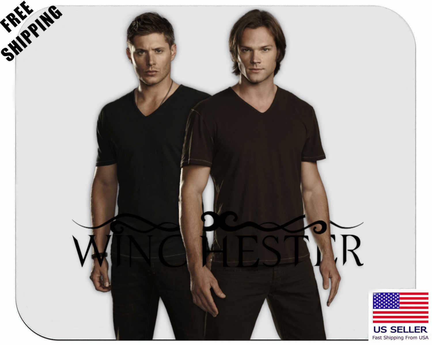 Winchester, Supernatural, Birthday,Gift, Mouse Pad, Non-Slip,USA