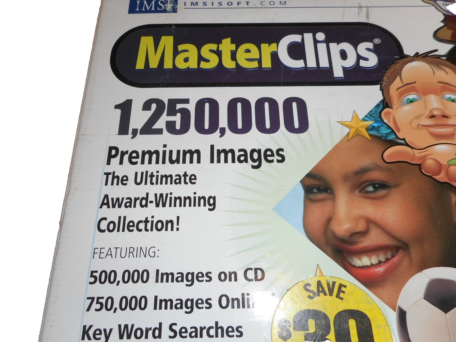 Vintage IMSI MasterClips 1,250,000 Premium Images 100% Complete Clip Art Set