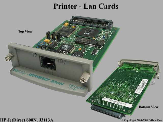HP LaserJet 10/100 Ethernet Network Print Server Card Jetdirect Printer Upgrade