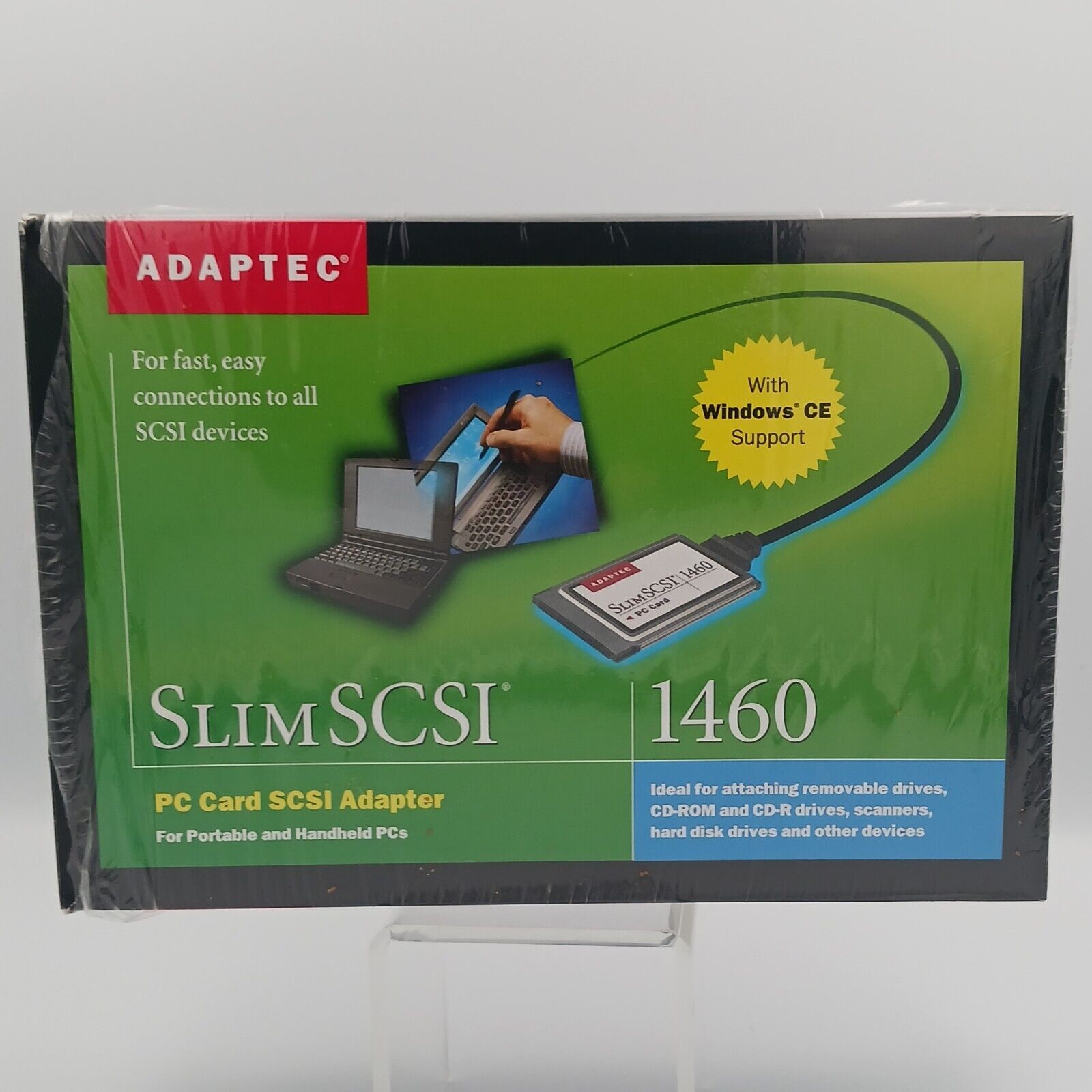 Adaptec Slim PC Card 1460 SCSI Adapter, New (open box)