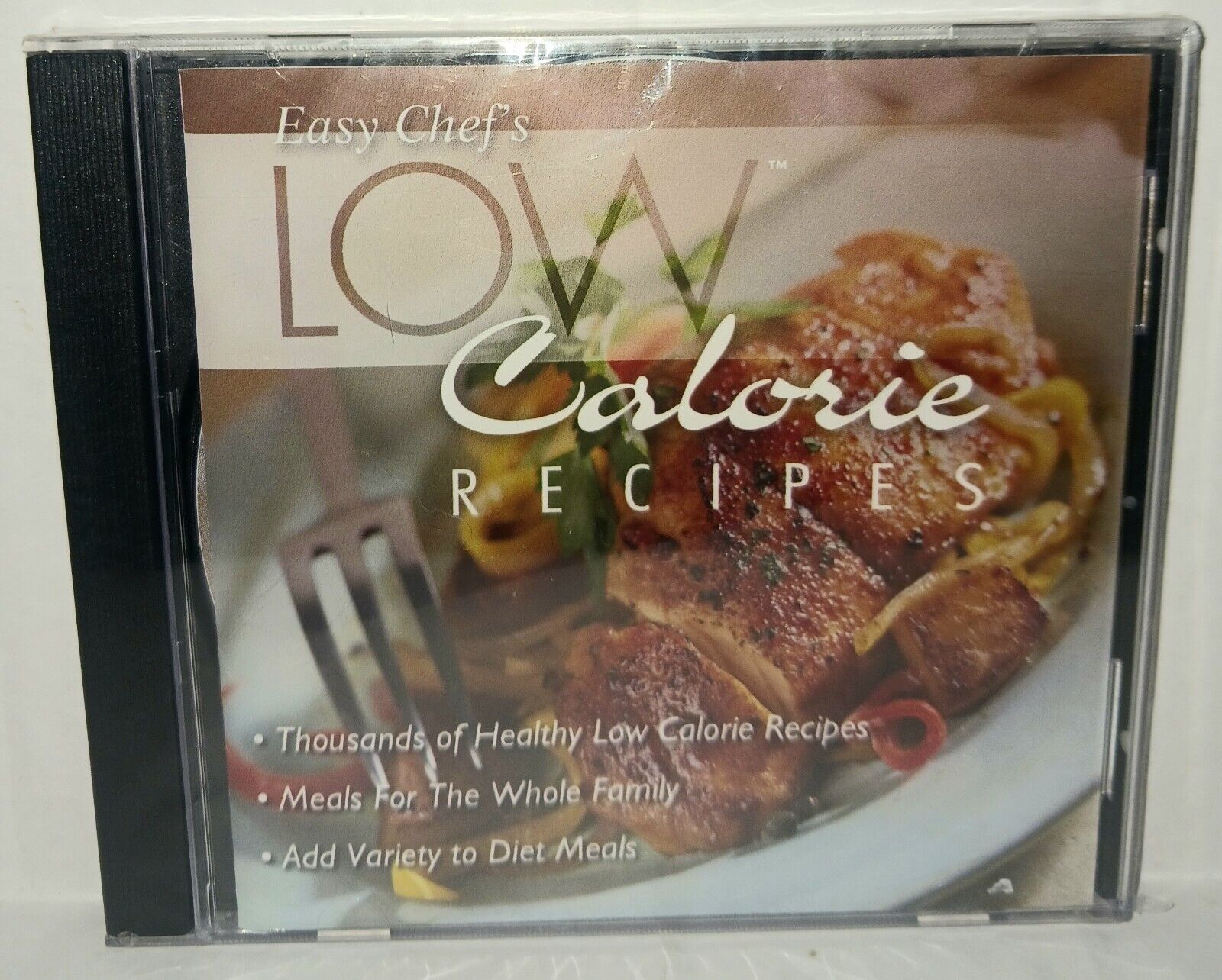 Easy Chef\'s Low Calorie Recipes CD ROM Software NWT 2005 Windows 98 2000 ME XP 