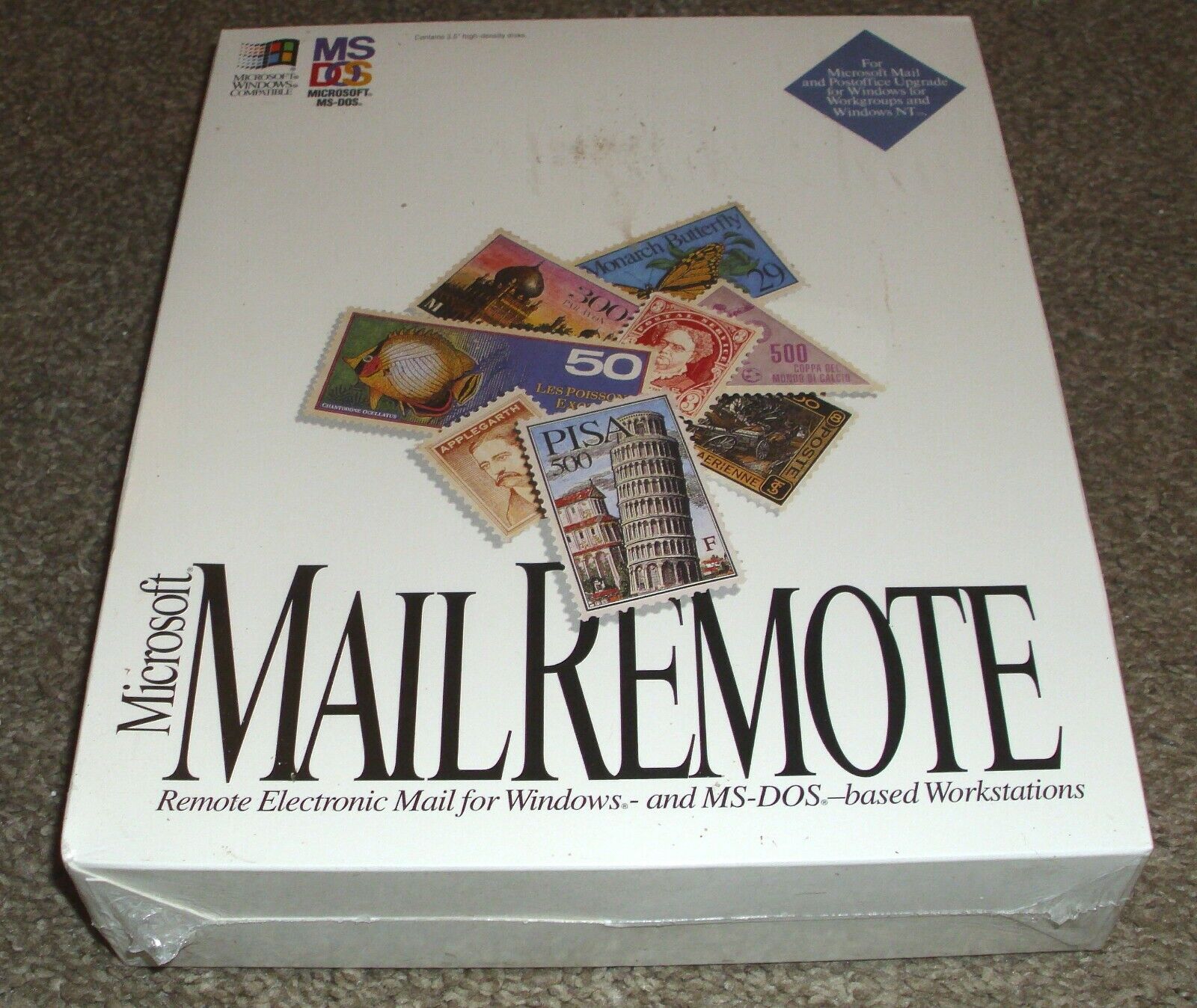 Microsoft Mail Remote (1995) Version 3.2 “Super Rare” - New - Sealed