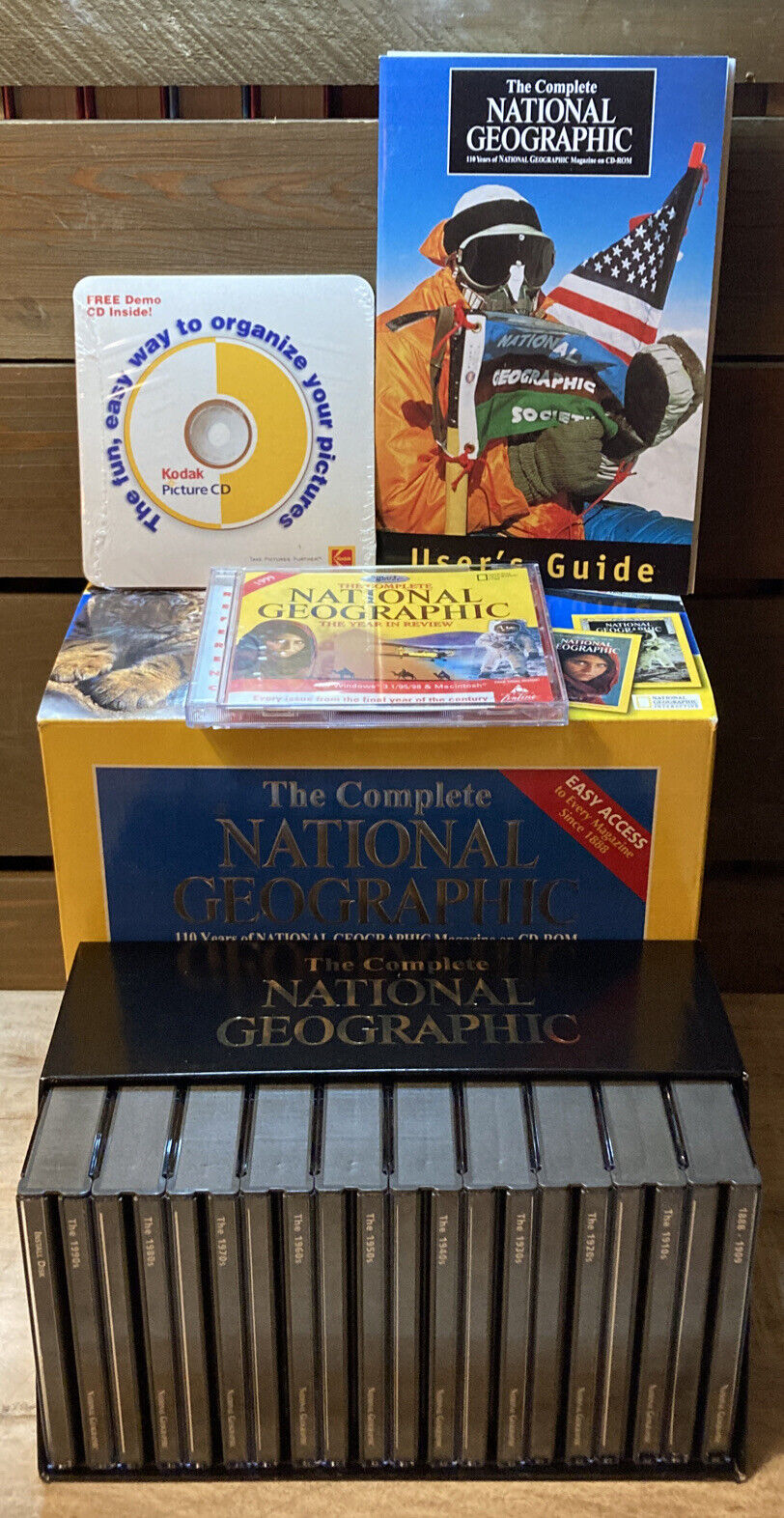The Complete National Geographic Computer CDs Access every magazine since 1888