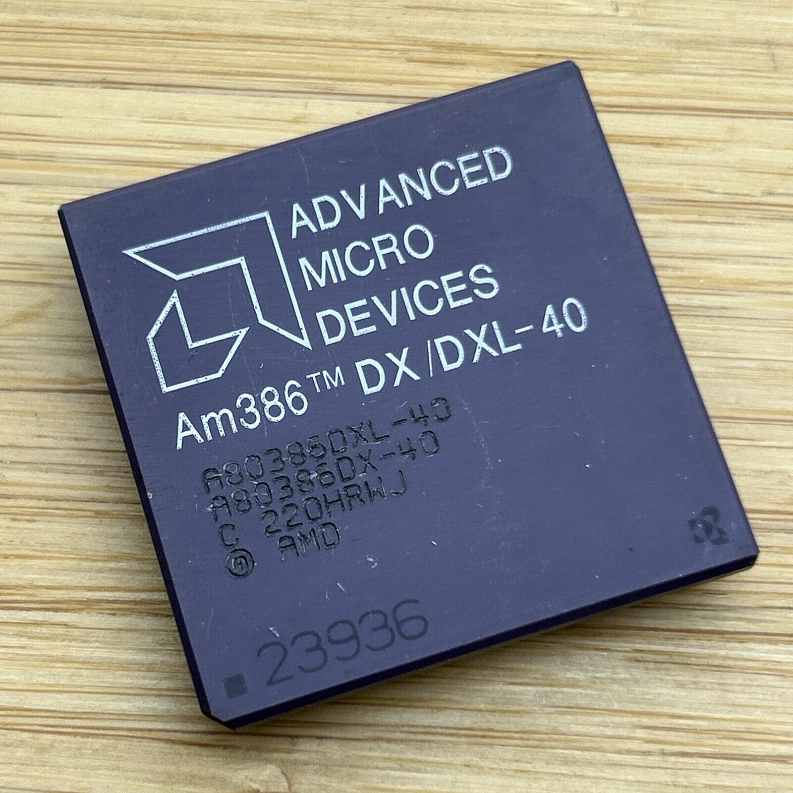 AMD 386 DX-40 80386 Am386DX-40 DX/DXL-40 PGA CPU Rare Vintage Processor Am386