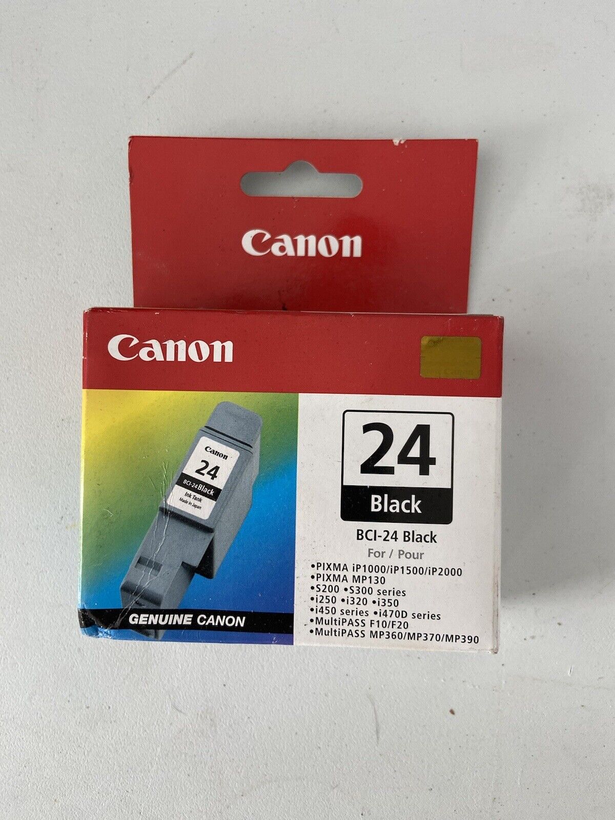 Genuine Canon BCI-24 Black Ink Cartridge Brand New in Box