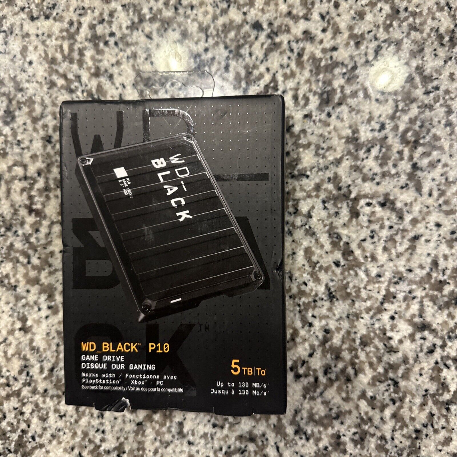 BRAND NEW WD Black P10 5TB External Game Hard Drive for Ps5 , Ps4 , Xbox