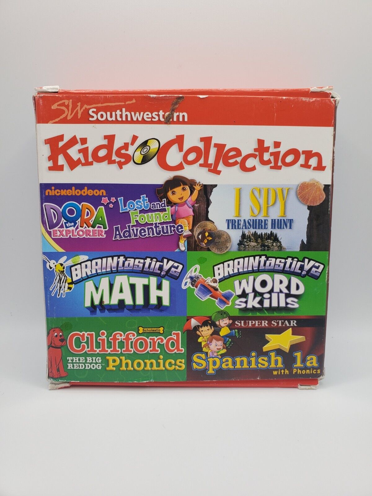Southwestern Advantage Kids Collection PC Computer Educational Games Dora Disney