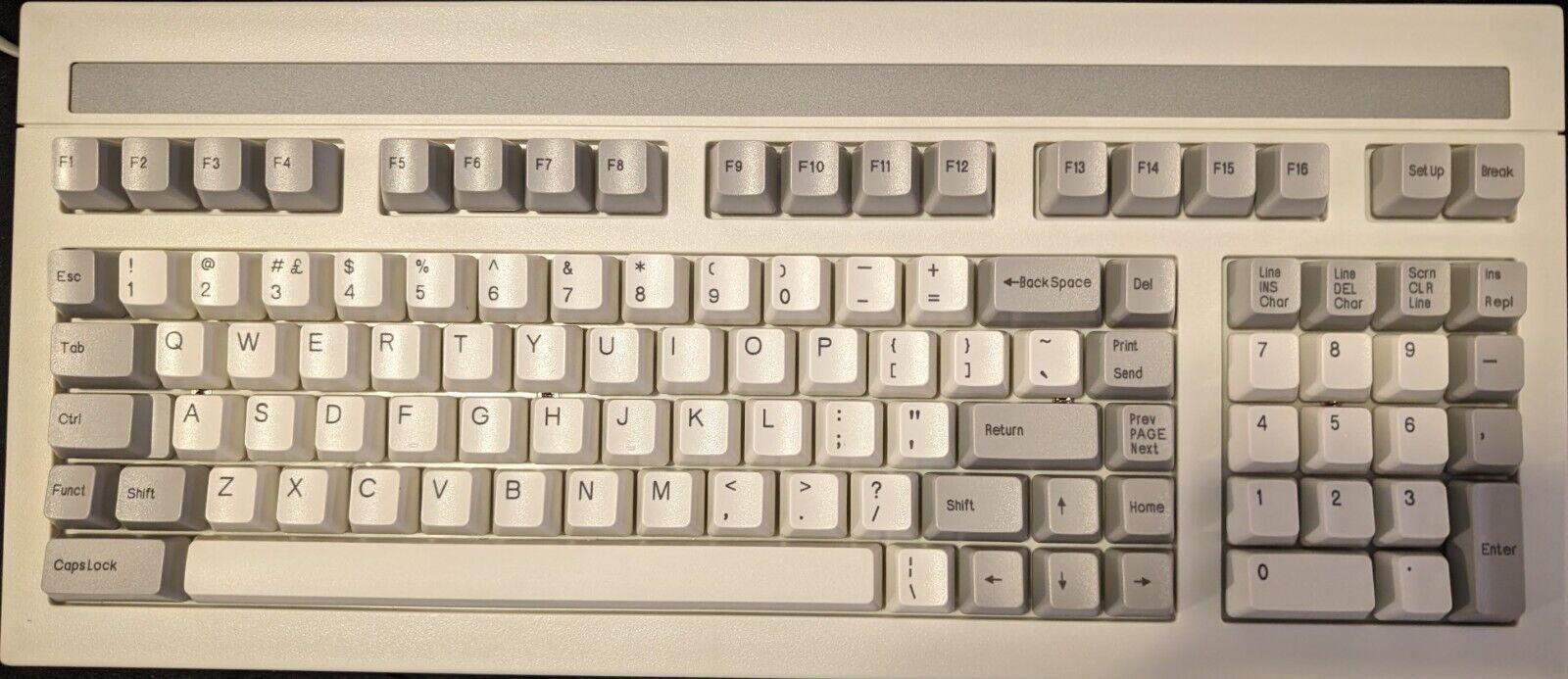 NEW Wyse ASCII Keyboard 901867-01 Mechanical Terminal Computer Keyboard