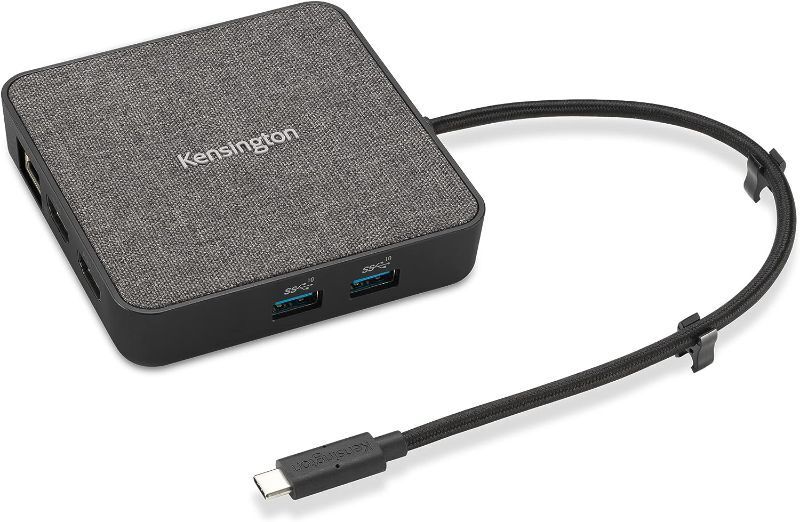 Kensington MD125U4 USB4 Portable Docking Station (DFS) - for Notebook/Monitor -