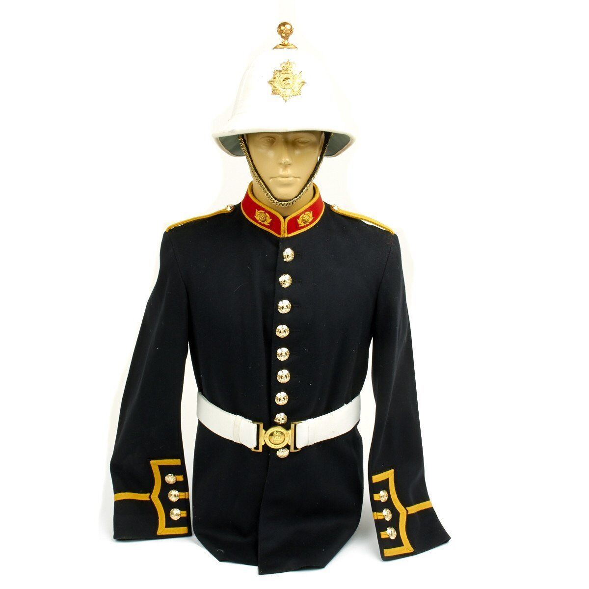 British Royal Marines Uniform Set & Sun Helmet