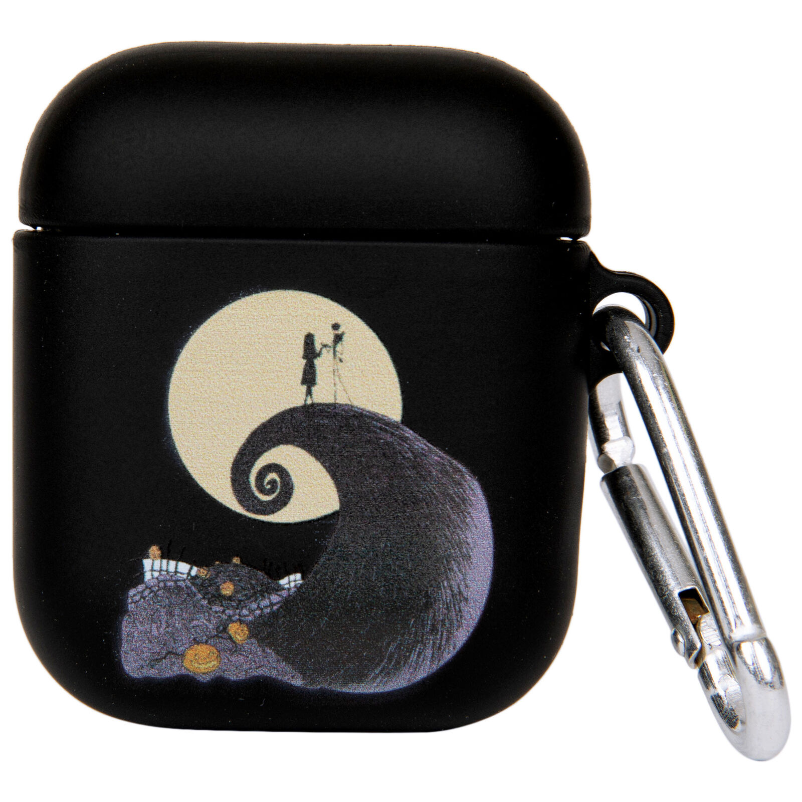 Nightmare Before Christmas Full Moon AirPods Case Black