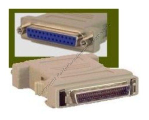 50pin SCSI2 Male Plug~DB25 Female Jack SCSI1 cable/cord/wire Adapter PC/SUN$SHdi