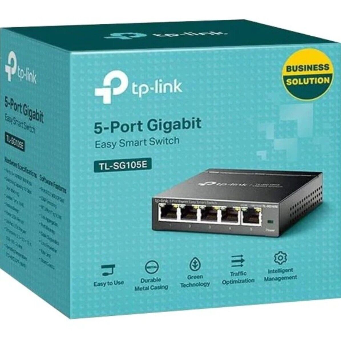 TP-LINK TL-SG105 5-Port Desktop Switch Business Solution 