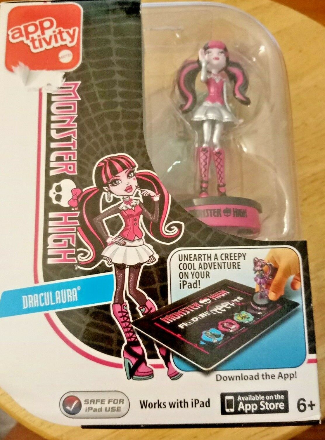 Apptivity App Tivity Monster High Draculaura Finders Creepers Works Wth iPad 