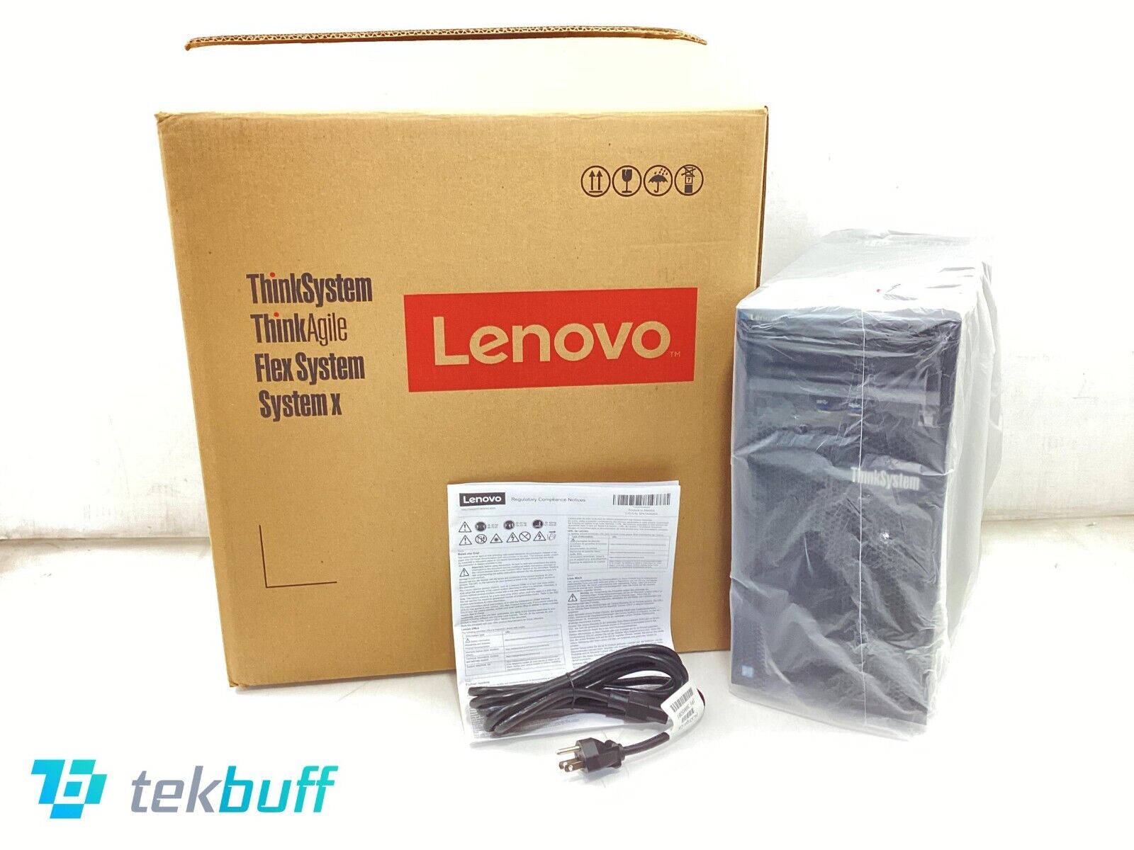 Lenovo ThinkSystem ST50 4U Tower Xeon E-2276G 3.8GHz 8GB No HDD - (7Y48A02NNA)
