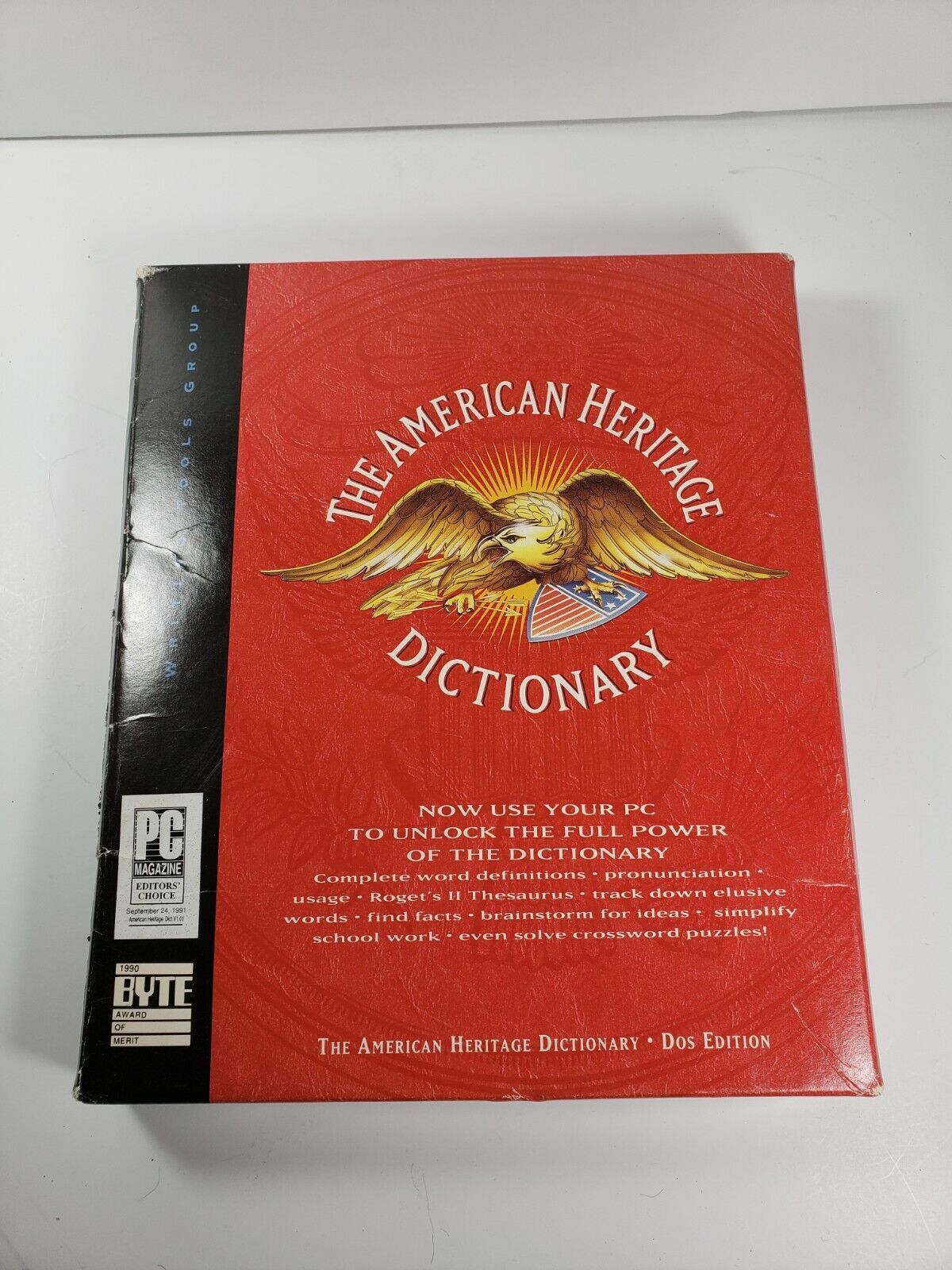The American Heritage Dictionary PC Dos Edition - Unused