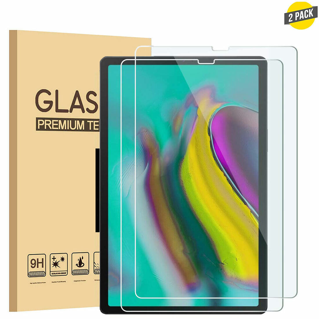 2PCS Tempered Glass for Samsung Galaxy Tab A9/S9/S8/A8/A7 Lite Screen Protector