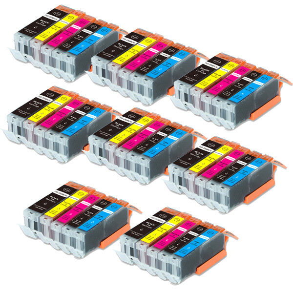 40PK Combo Printer Ink chipped for Canon 250 251 MG6600 MG6622 MX920 MX922
