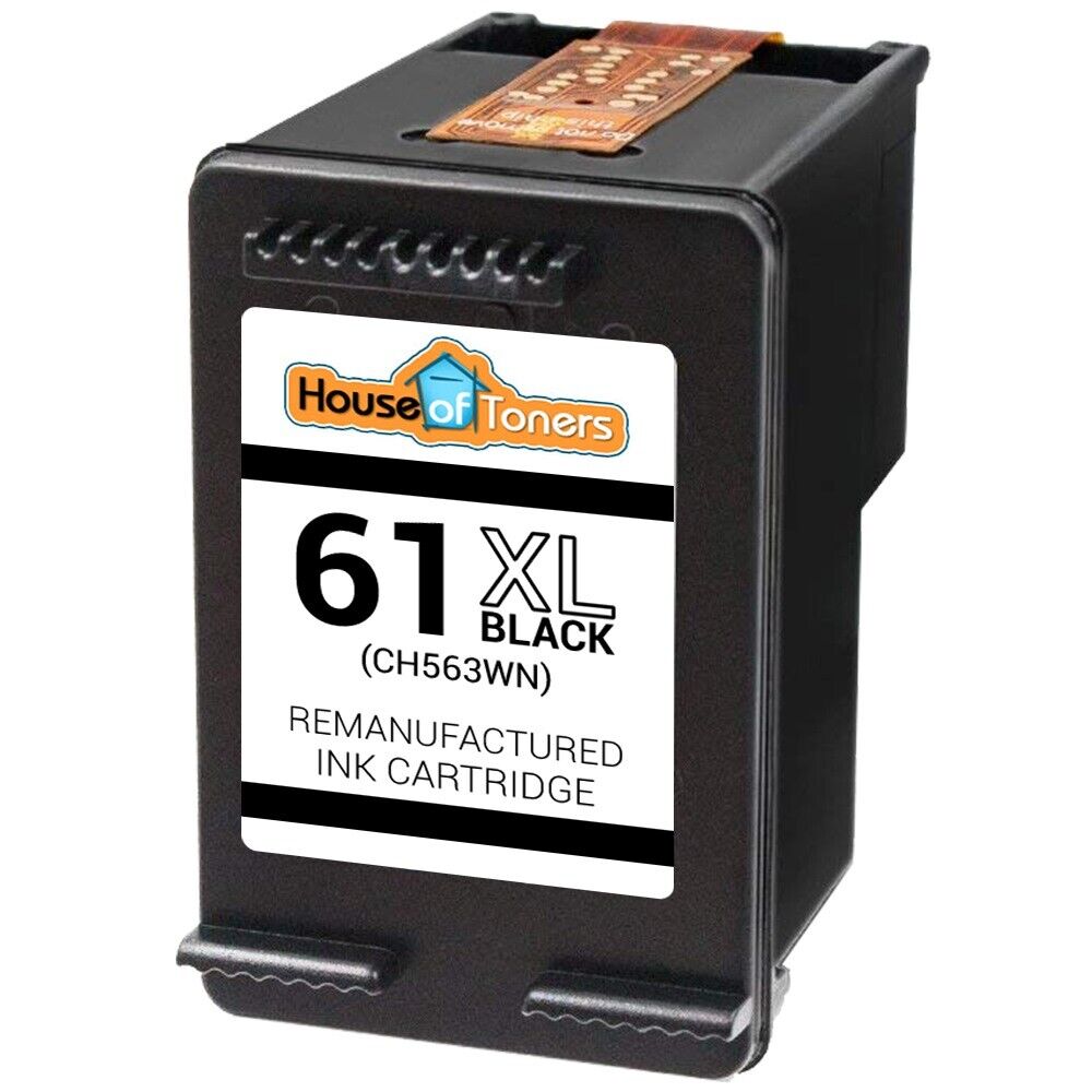 Replacement For HP 61XL Ink Cartridge Black & Color Combo 1000 1010 1050 1051