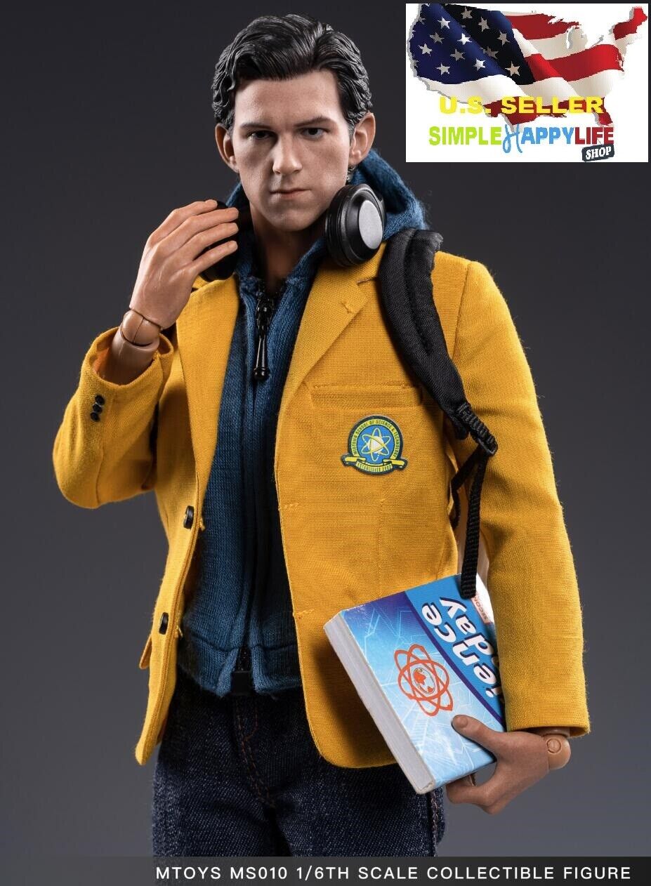 1/6 Spiderman figure homecoming school uniform for MTOYS MS010 ❶USA IN STOCK❶