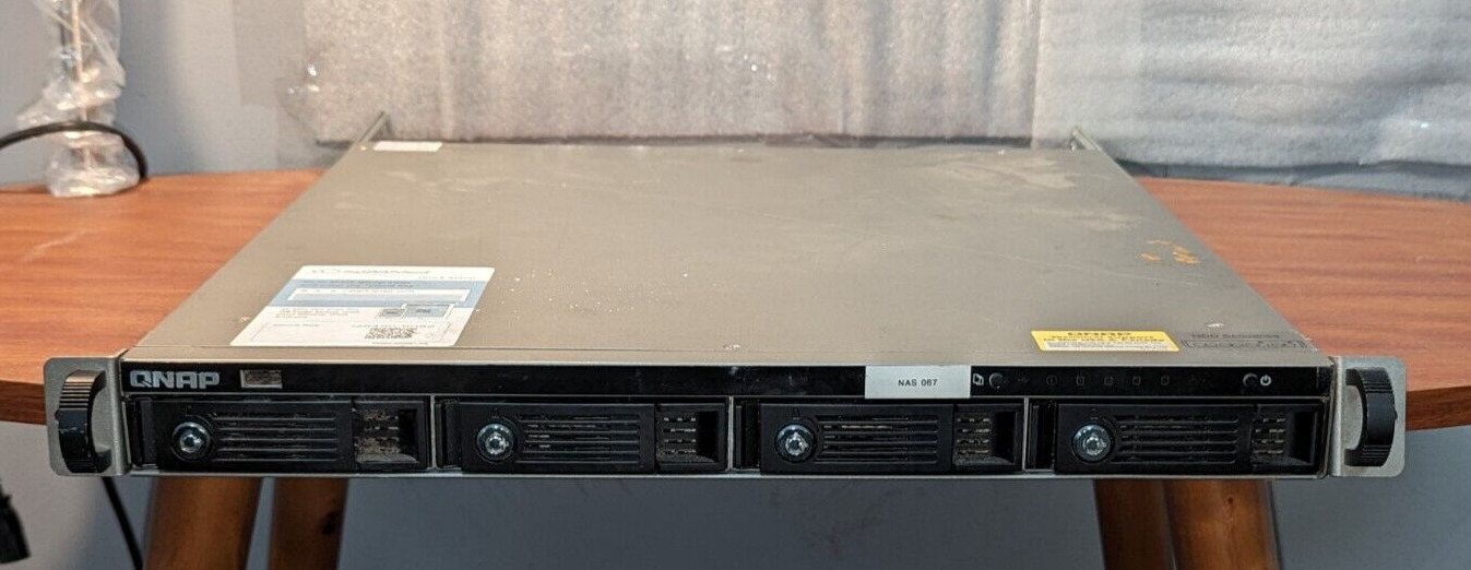 QNAP NAS Storage TS-451U 4 Bay NAS Server - 4x1 Tb Hard Drive, Pre-Owned .