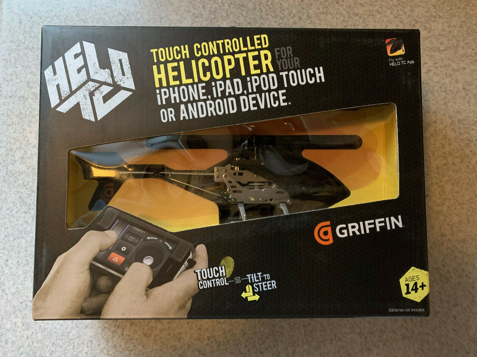 HELO TC Touch Controlled Helicopter for iPhone, iPad,iPod touch Android GC30021 