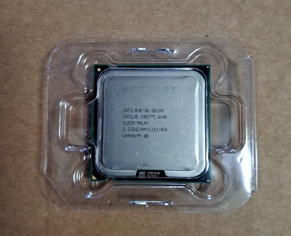 Intel Core 2 Quad Q8200 SLB5M SLG9S 2.33GHz 4MB 4-Core LGA 775 Desktop Processor