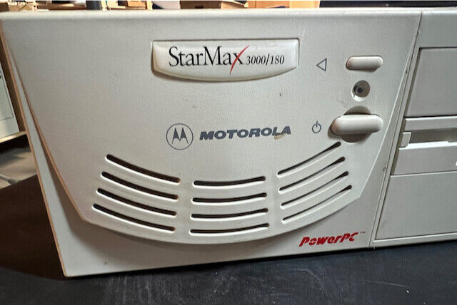 Motorola StarMax 3000/180 DT - Vintage RARE Mac clone verified boot