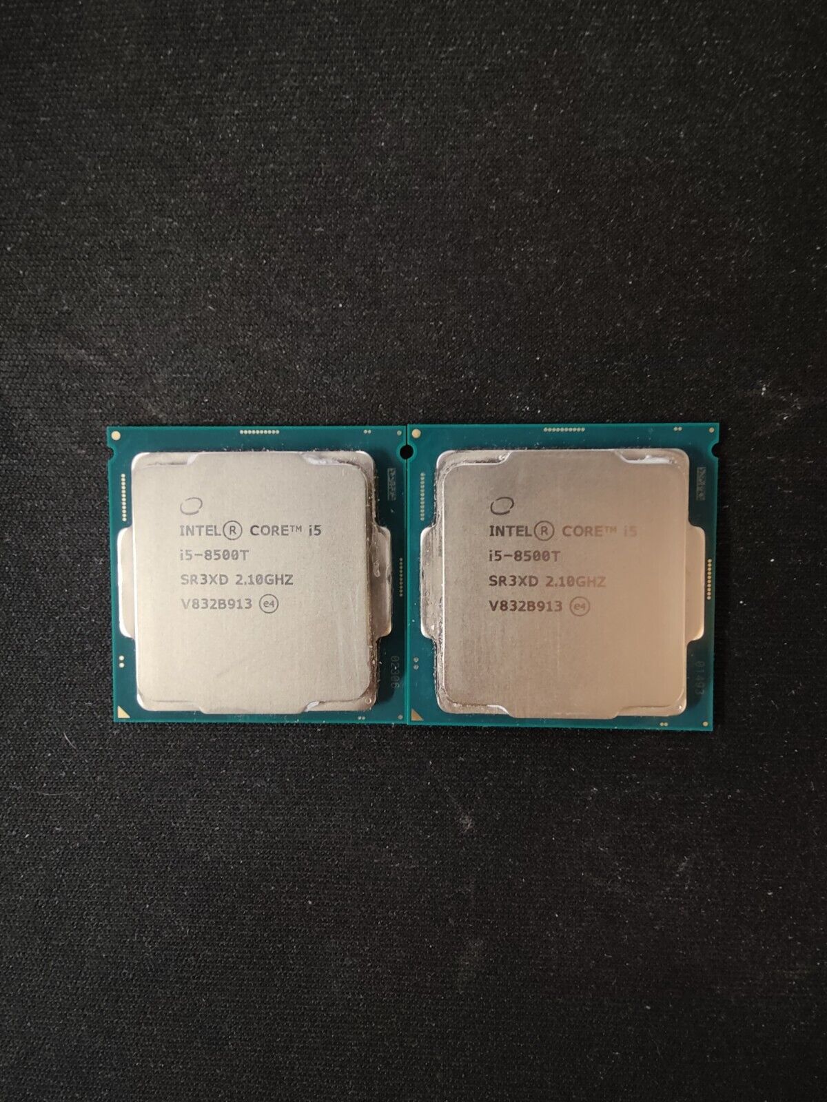 Lot Of 2 Intel Core i5-8500T - 2.1 GHz 6-Core (CM8068403362509) Processor